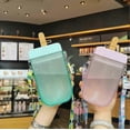 thumbnail image 5 of 300ML Popsicle Shaped Plastic Children Drinking Bottle with Straw (Blue), 5 of 5