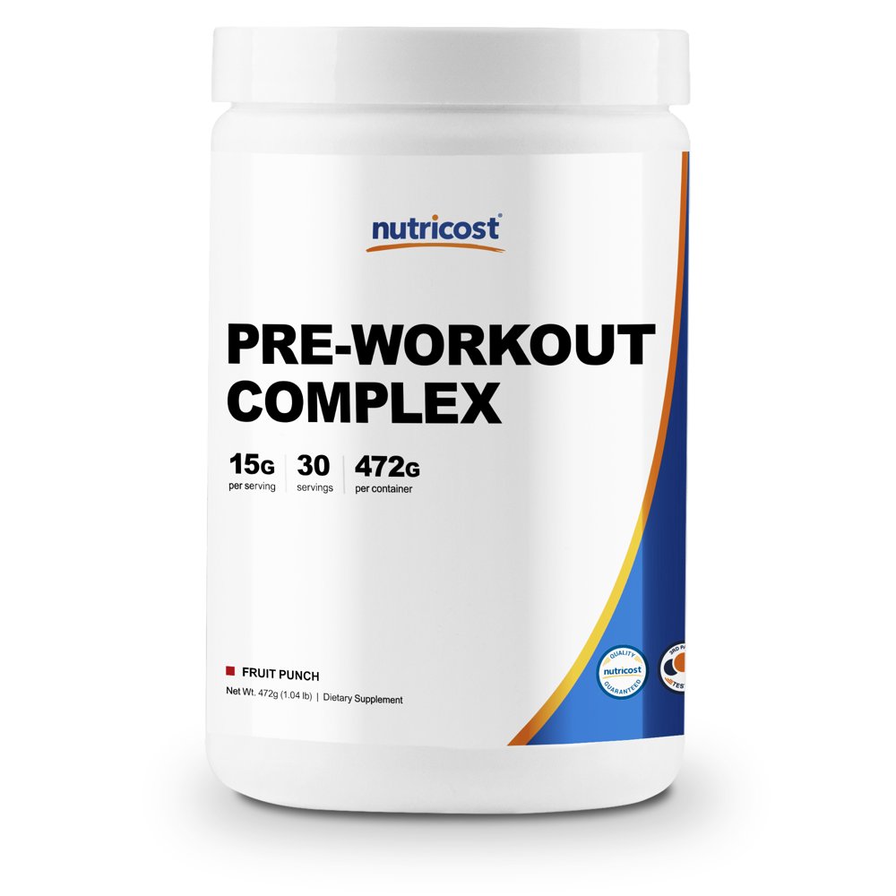 Nutricost PreWorkout Complex (Fruit Punch) 30 Servings