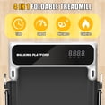 thumbnail image 6 of Yagud Walking Pad Treadmill with Handle Bar & 5% Incline, Foldable Portable Treadmill for Running, Small Under Desk Treadmill for Home, Black, 6 of 8