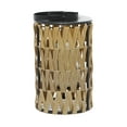 thumbnail image 6 of DecMode Brown Plastic Rattan Decorative Candle Lantern, 6 of 7