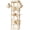 Beige, variant on WSWJY Extra Large Cat Tree, 77.6-Inch Tall Cat Tower for Indoor Cats with 2 Condos, Multi-Level Cat Stand for Large Cats, 3 Hammocks, Wide Perch, Scratching Posts, Dangling Toys, Smoky Grey