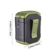 thumbnail image 3 of Ventilateur Portable, Ventilateur de Taille Suspendu Turbo Rafraîchissant, Mini Ventilateur USB Rechargeable à 5 Vitesses Réglables avec Affichage Numérique pour Sports de Plein Air, Vert, 3 of 6