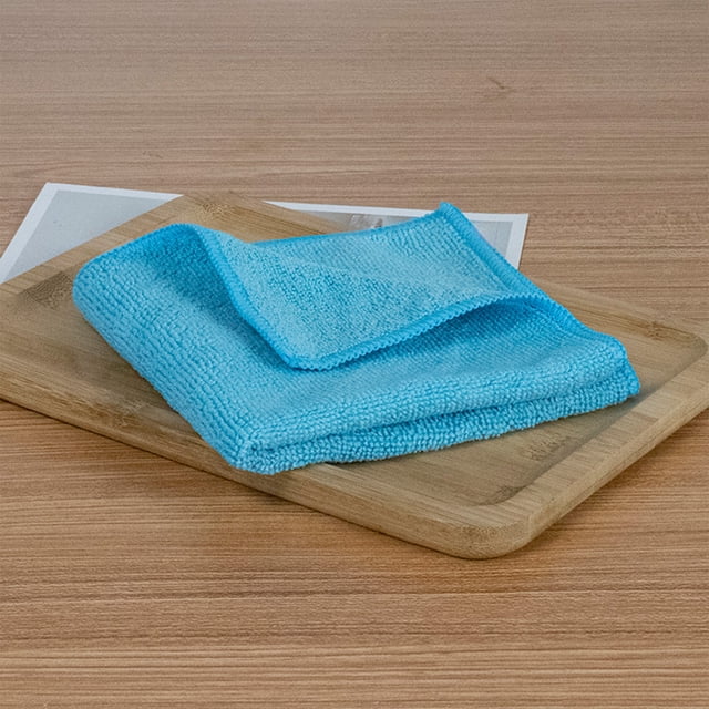 RKSTN sweeping rag Microfiber Kitchen Dishwashing Cloth Household Absorbent Cleaning Cloth Dry And Wet Car Wash Towel Efficient Water Absorption And Less Prone To Shedding Hair