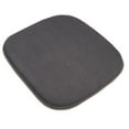 thumbnail image 4 of Sweet Home Collection Memory Foam Honeycomb Non-Slip Back 16" x 16" Chair Pad - Gray, 2 Pack, 4 of 7