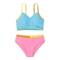 thumbnail image 2 of Tiijoy Girls' 2 Piece Swimsuits Adjustable Straps Bikini Set with Chest Pad, Sizes 7-16, 2 of 4