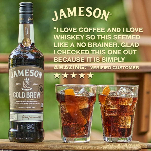 Jameson Cold Brew Irish Whiskey, 750 ml Bottle, 30% ABV - Walmart