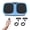 Blue, variant on CONCETTA Vibration Plate Fitness Equipment Full-Body Workout Power Vibration Platform Vibration Training Board Weight Loss and Body Shaping Fitness for Home Gym,Black
