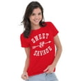 thumbnail image 4 of Sweet Savage Cute Sassy Attitude Womens Fitted Plus Size Graphic Tee Brisco Brands 2X, 4 of 5