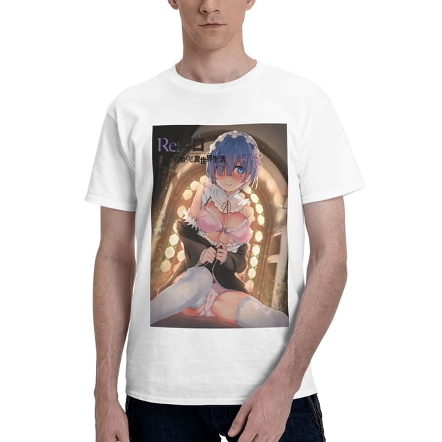 Camiseta de Manga Corta para Hombres Re:Zero