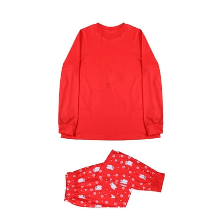 

Aompmsdx Matching Family Pajamas Sets Christmas Bear Family Print Top And Pants Sleepwear For Momchristmas