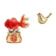 thumbnail image 1 of Estatua decorativa,Estatua de pez del Feng Shui chino,escultura koi,Figura de pájaros,Figura de pájaro dorado,decoración del hogar,estatua de animal,Estatuas decorativas de pájaros, 1 of 8
