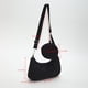 thumbnail image 2 of Bolso bandolera para mujer Bolso de media luna acolchado de hilo con bolso redondo pequeño (negro) Likrtyny Para Estrenar, 2 of 8