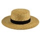thumbnail image 1 of Sombreros de marinero para mujer, sombrero de paja con ala ancha, disfraz de Halloween y Navidad, 1 of 5