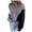 Gray, variant on Vedolay Womens Tops Womens 2023 Trendy Fall Fashion Sweaters Knit Ribbed Stripe Pullover Top,Purple XL
