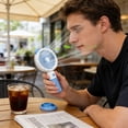 thumbnail image 2 of Handheld Fan, Portable USB Rechargeable Mini Fan, Small Quiet Fan for Outdoor Travel, Compact Personal Cooling Fan, 2 of 6