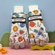 thumbnail image 4 of Guantes de esquí para niños, guantes de invierno para niños, cálidos, con forro polar, para jugar en la nieve, impermeables, 4 of 6