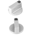 thumbnail image 3 of Universal Cooktop Knobs, 2Pcs 6mm Cooker Oven Cooktop Metal Switch Control Stove Knob  For Home Kitchen Gas Stove, 3 of 8