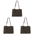 thumbnail image 1 of Bolso Mano para Mujer Lona Con Leopardo Y El (), 1 of 9