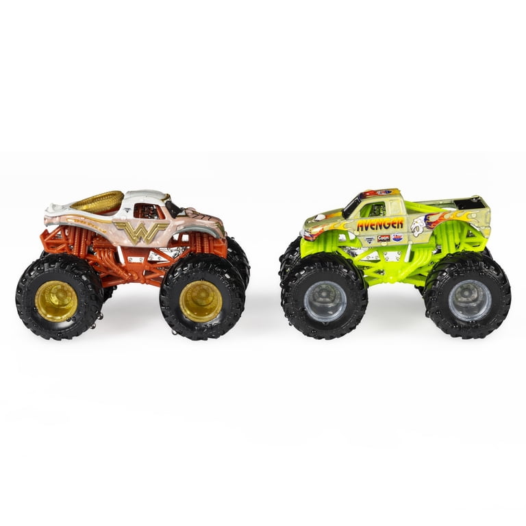 Monster Jam, Official Wonder Woman Vs. Avenger Color-Changing Die