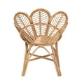 thumbnail image 5 of bali & pari Eliava Rattan BOHO Peacock Chair, Natural Brown, 5 of 10