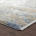 thumbnail image 6 of Luxe Weavers Modern Abstract Premium Fringe Blue 8x10 Area Rug, 6 of 8