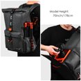 thumbnail image 3 of K&F CONCEPT Sac à Dos Multifonctionnel pour Appareil Photo, Sac à Dos Étanche pour Appareil Photo SLR/DSLR, Grande Capacité, Résistant à l'Eau, avec Compartiment pour Ordinateur Portable 15,6 Pouces, Couverture de Pluie pour Femmes Hommes Photographes, 3 of 8