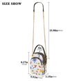 thumbnail image 2 of FORMRS Crossbody Bag for Women Quilted Travel Shoulder Cell Phone Purse with Chain Strap Handbag, Tropical Rhythm, 2 of 7