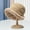 E-313 Khaki Plush Curled Fishing Hat, variant on Winter Plush Hat Children's Korean Edition Plush Thickened Lamb Hair Fisherman Hat Warm Ear Protection Bowl Hat Water Bucket Hat