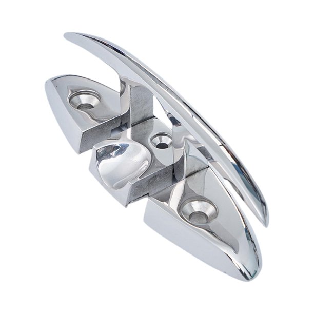 Cornamusa plegable para barco, Hardware práctico y fácil de instalar, cornamusa de cuerda práctica 6 pulgadas sin tornillo