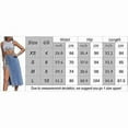 thumbnail image 5 of Womens High Waisted Washed Button Front Denim Long Skirt, 5 of 5