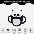 thumbnail image 4 of para Sorber para Niños Pequeños, de Silicona para Niños, para Sorber con Forma de Panda de Paja A Prueba de Salpicaduras, 4 of 5