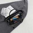 thumbnail image 2 of Women Crossbody Bag Chain Stone Pattern Shoulder Bag Cool Girls Bags (Black), 2 of 10