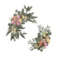 thumbnail image 2 of 2 guirnaldas de flores artificiales para boda, elegantes y realistas. Púrpura, 2 of 9