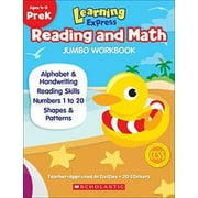 Reading and Math Jumbo Workbook (Learning Express, Pre-K)