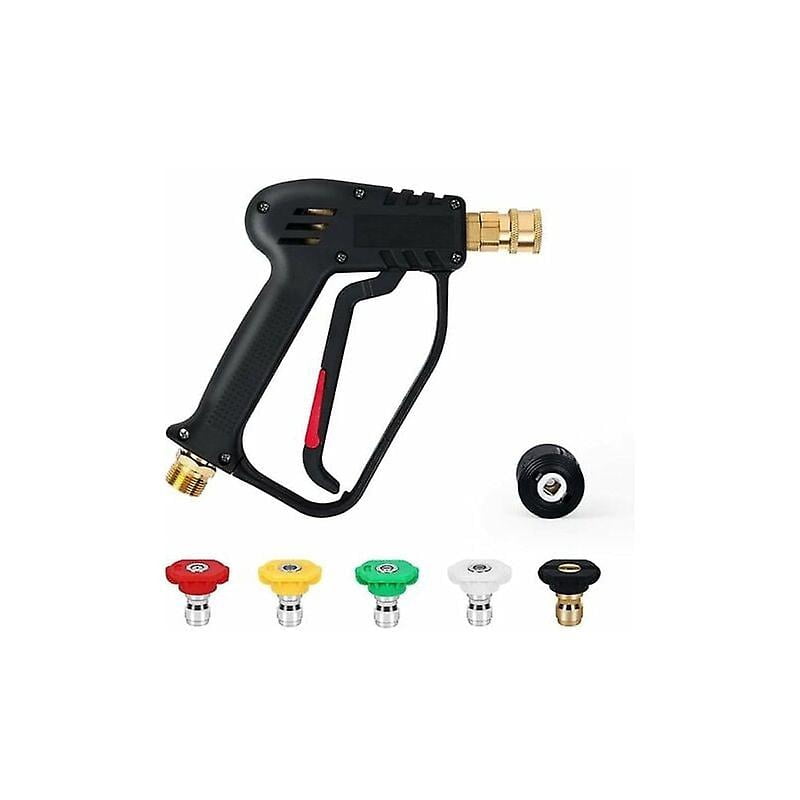 Kit de boquillas de chorro de alta presión 4000 PSI Accesorios para lavado de autos (5PCS Kit de boquillas de chorro de alta presión 4000 PSI Accesorios para lavado de autos (5PCS