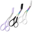 thumbnail image 2 of Heliisoer 3PCS Eyebrow Trimmers Scissor 2024 New Eyebrow Scissors With Comb Precision Eyebrow Trimming Scissors Non-Slip Eyebrow Cutter Hair Removal Eyebrow Scissors, 2 of 6