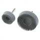 thumbnail image 2 of 2 piezas de ruedas de pulido de 2 pulgadas, grano 120, disco de cerdas radiales, cepillo abrasivo de goma de esmeril, 1/4 de pulgada, 6,35 mm, accesorios para cepillos de disco de taladro eléctrico,, 2 of 3