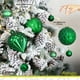 thumbnail image 3 of Esferas para árbol de navidad Artego extra grandes de 15 cm de diámetro paq 6 esferas  Verde Navidad * Línea Caramel 3 texturas y acabados diferentes para colgar Christmas ornaments, 3 of 7