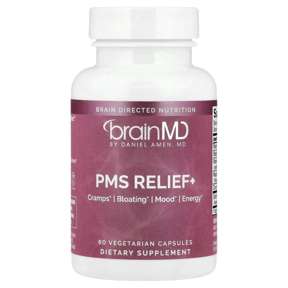 BrainMD PMS Relief , 60 Vegetarian Capsules