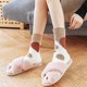 thumbnail image 4 of 3Pcs Calcetines de invierno para mujer con garras de gato, cálidos, suaves y esponjosos, zapatillas informales, calcetines de suelo, 4 of 5