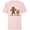 Soft Pink, variant on Star Wars Chewbacca and Ewok Ready to Adventure - Short Sleeve T-Shirt for Kids - Customized-White