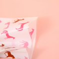 thumbnail image 3 of Nvzi 150 bolsas de celofán con lazos retorcidos para regalos de fiesta, dulces, repostería, tartas, bodas, cumpleaños (blanco y rosa), 3 of 5