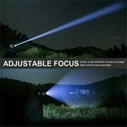12000000Lumens Brightest LED Flashlight Rechargeable Tactical Police Work Light