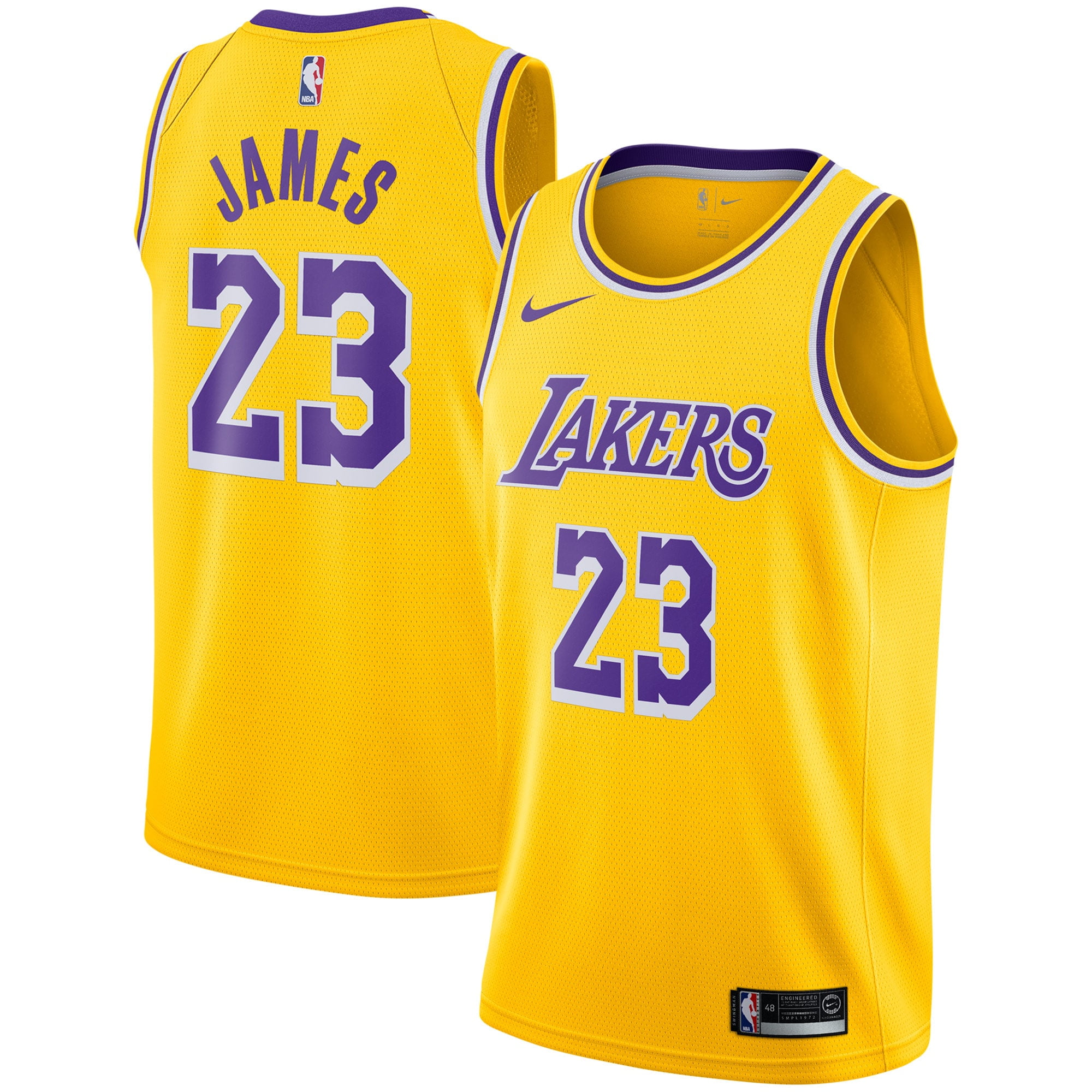 Icon Edition Swingman Jersey Large Gold 