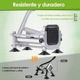 thumbnail image 4 of Cortador de Papas a la Francesa Manual con Cuchillas Intercambiables, Máquina para Hacer Patatas Fritas, Cortadora de Verduras Comercial (Cortador + Juego 2-1/2" y 1/4"), 4 of 4