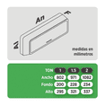 thumbnail image 5 of Minisplit Midea Care Plus Save On/Off 2 TON Solo Frio 220V 24000Btus, 5 of 5