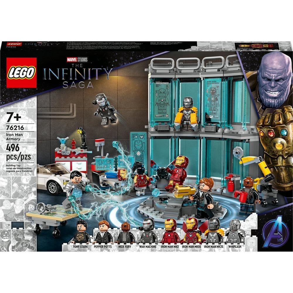 Set LEGO Super Heroes Armería de Iron Man Bodega Aurrera en línea