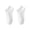 White, variant on Unisex Disposable Compressed Travel Socks Breathable Mesh Ankle Single Use Socks Individually Wrapped Portable Disposable Socks,One Size, White