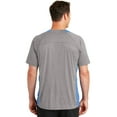 thumbnail image 2 of Sport-Tek ST361 Mens Heather Colorblock Contender Tees, Vintage Heather & Carolina Blue - Extra Small, 2 of 6