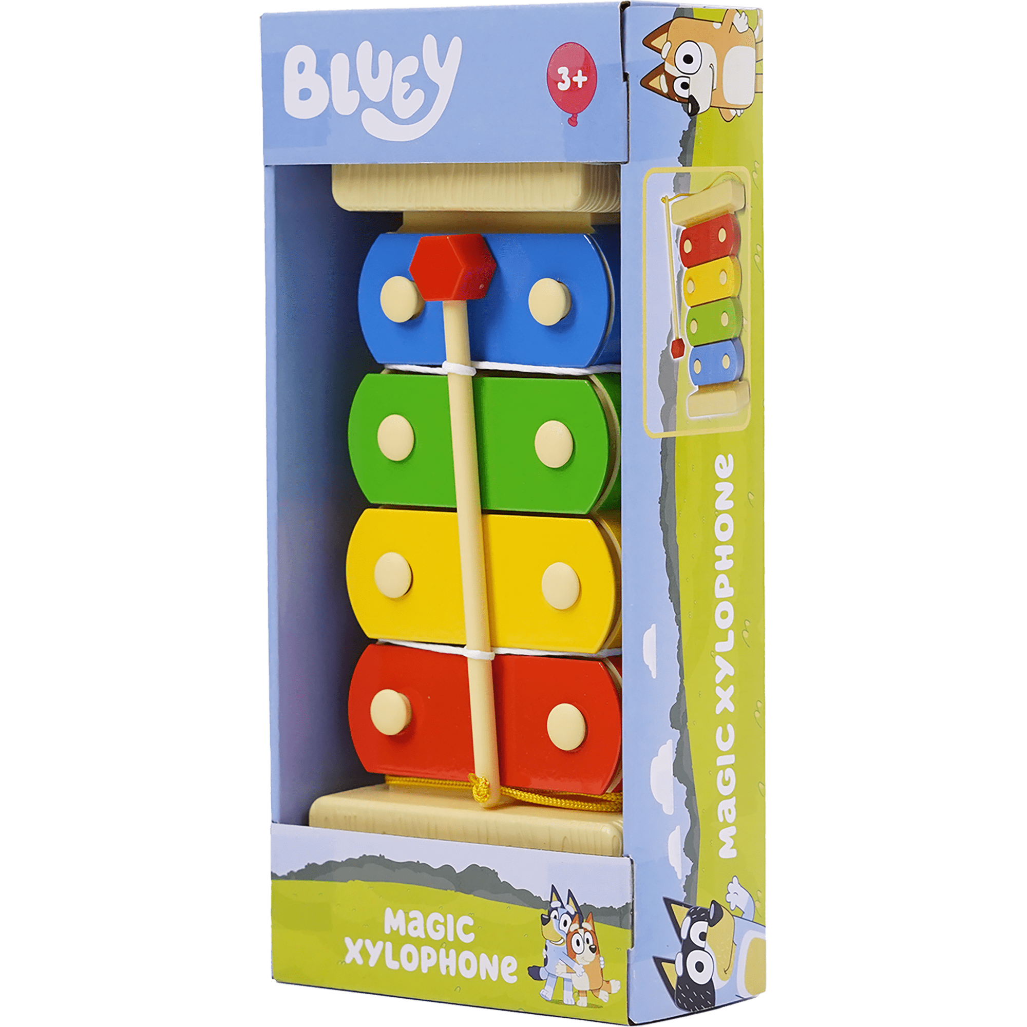 Bluey Magic Xylophone - Musical Toy for Kids with Child-Safe Mallet